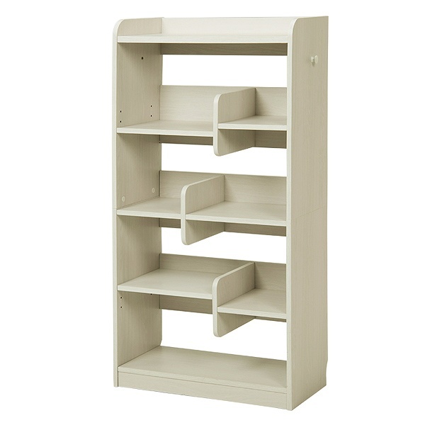 HAGiHARA（萩原） ディスプレイラック 4段 段違い棚 オープンラック 幅