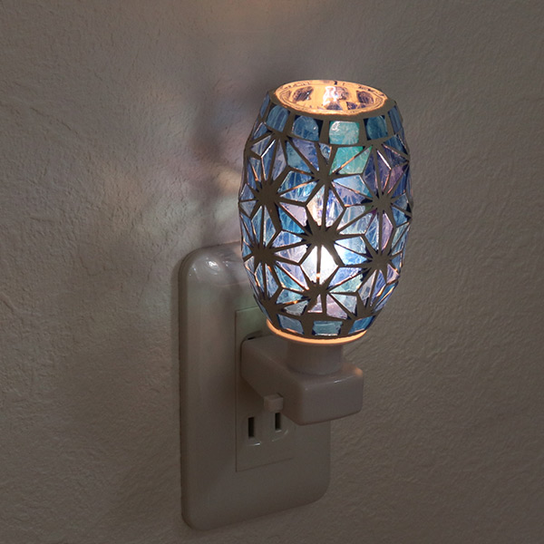 アロマライト コンセント型 LED あさのは モザイク アロマ ランプ