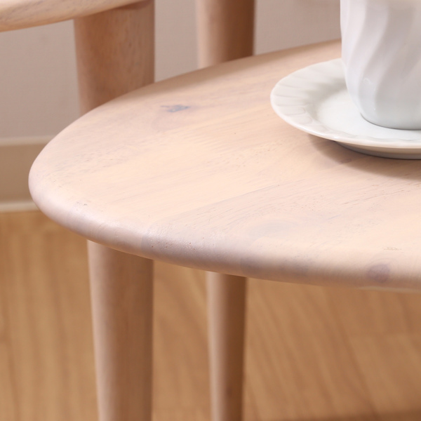 不二貿易（Fuji Boeki） センターテーブル 幅114cm 木製 天然木 サブ