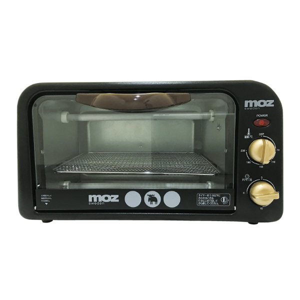 moz（モズ） オーブントースター moz 2枚焼き 調理家電 （ トースター