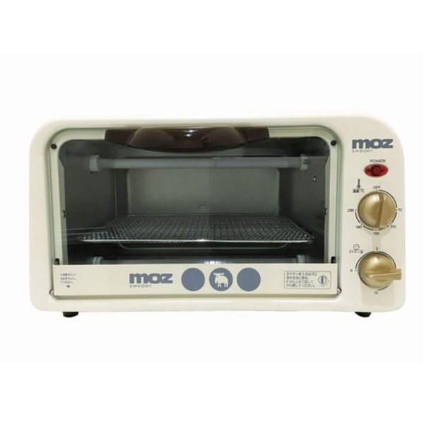 moz（モズ） オーブントースター moz 2枚焼き 調理家電 （ トースター