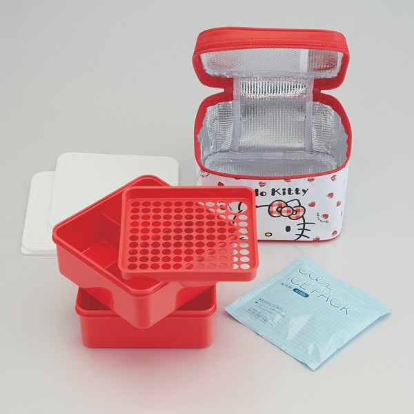 スケーター 弁当箱 運動会 行楽ランチセット ハローキティ Red Heart