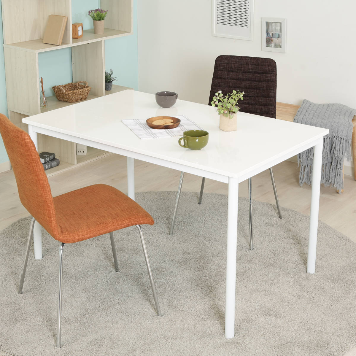 不二貿易（Fuji Boeki） ダイニングテーブル 幅120cm 長方形