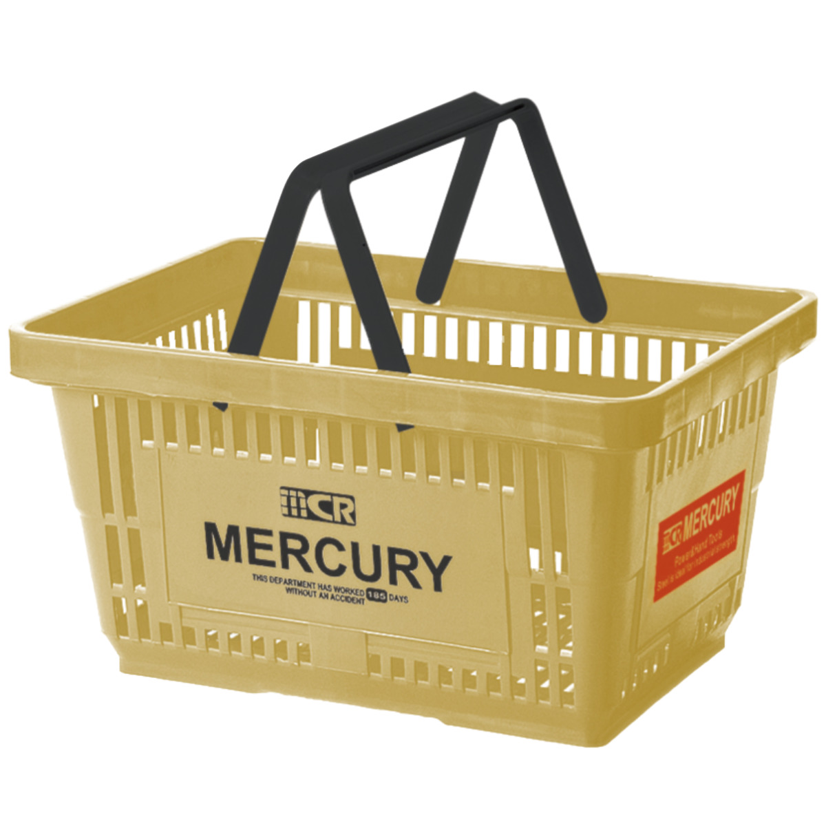 MERCURY（マーキュリー） レジかご バスケット 幅42×奥行29.2×高さ22cm