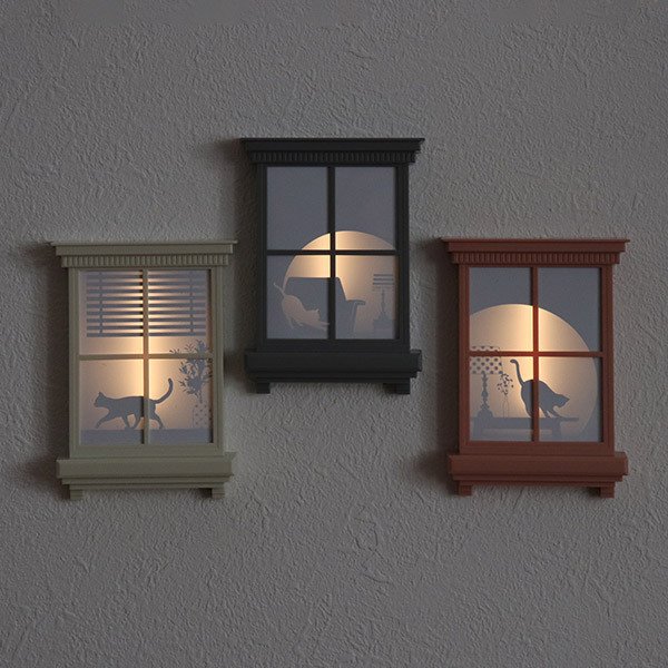 照明 ウォールライト ネコ Led ライト 音感センサー 間接照明 壁掛け おしゃれ 電池式 フットライト 足元灯 リビングート Paypayモール店 通販 Paypayモール