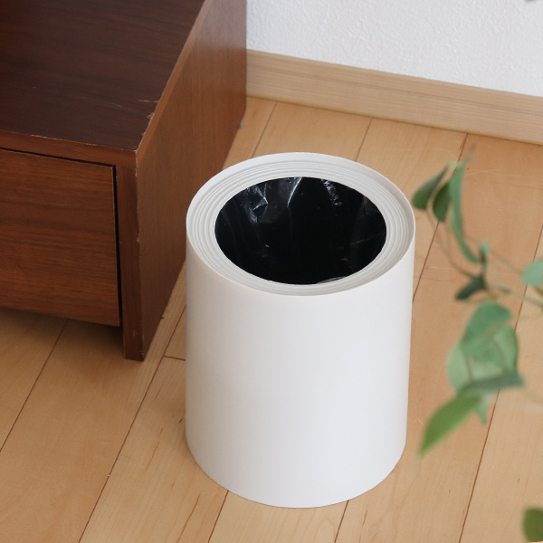 不動技研（FUDOGIKEN） ゴミ箱 4L リップルダストカン （ 4リットル