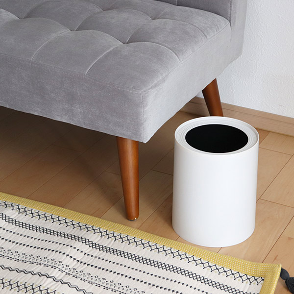 不動技研（FUDOGIKEN） ゴミ箱 4L リップルダストカン （ 4リットル