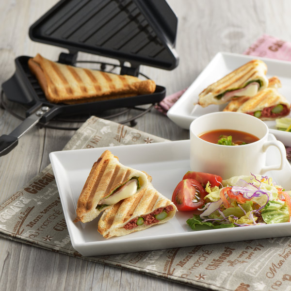 ヨシカワ ホットサンドメーカー ライト ガス火専用 直火式 1枚用