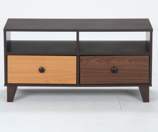 不二貿易（Fuji Boeki） テレビ台 ローボード 北欧風 2カラー前板 幅