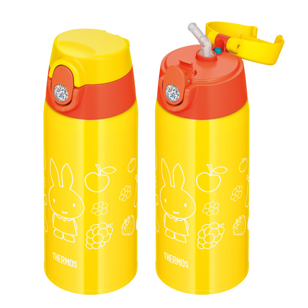 THERMOS（サーモス） 水筒 600ml 2way ストロー コップ ミッフィー