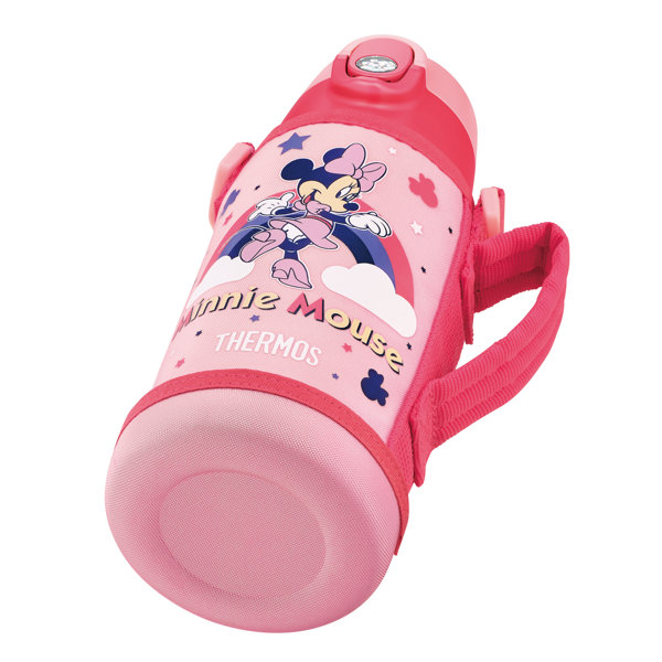 新品未使用 サーモス ミニーちゃん 水筒 600ml THERMOS（サーモス） 水筒 600ml 2way ストロー コップ ミッキーマウス