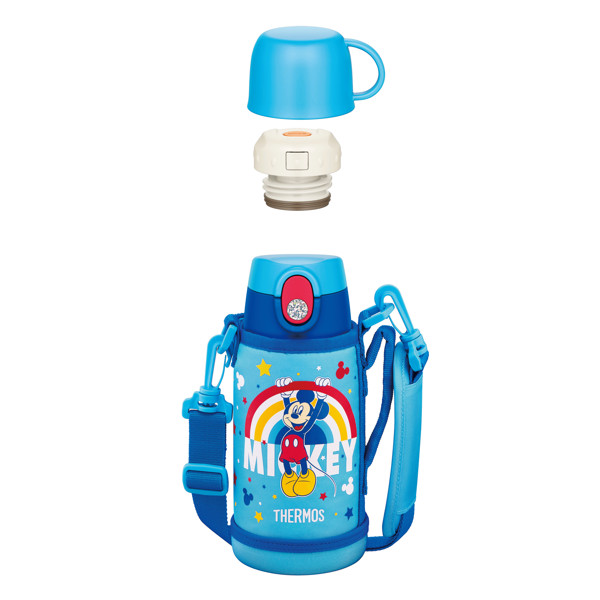 THERMOS（サーモス） 水筒 600ml 2way ストロー コップ ミッキーマウス