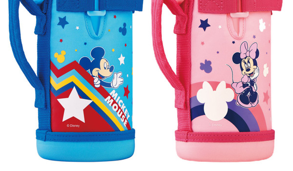 THERMOS（サーモス） 水筒 600ml 2way ストロー コップ ミッキーマウス