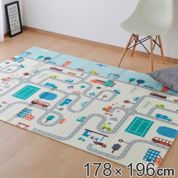 クッションプレイマット エクスロード CT折 148×196cm （ プレイ 