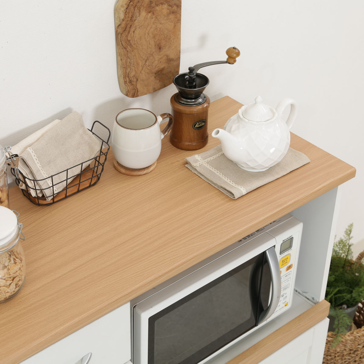 不二貿易（Fuji Boeki） キッチンカウンター 幅120cm フレンチ