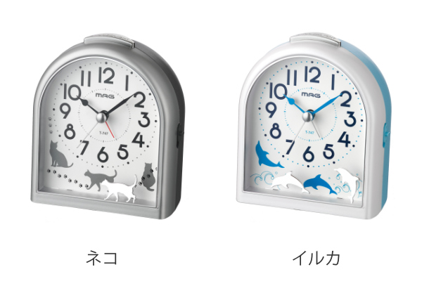 目覚まし時計 動物 ミグレイト 置き時計 時計...の詳細画像3