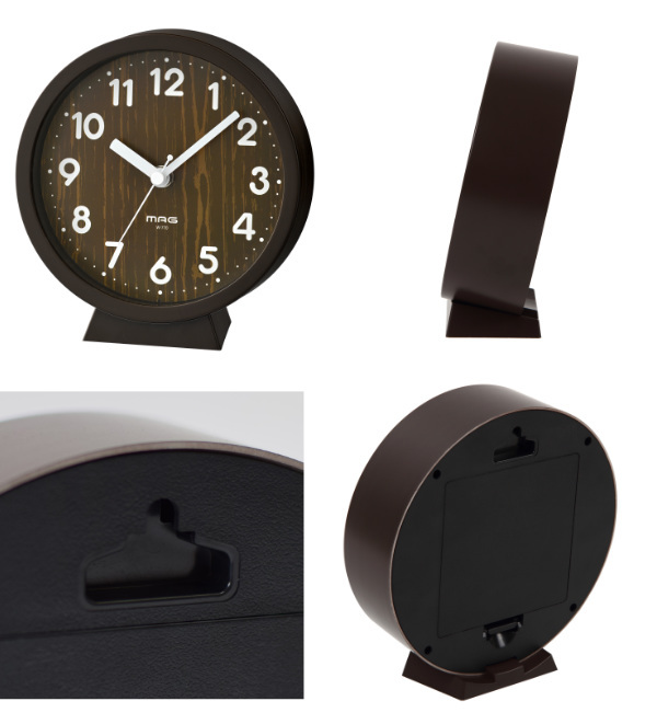 【超激安即納】SHARP　腕時計型　掛時計/5258/壁掛け時計/アナログ/シャープ/クロック インテリア時計