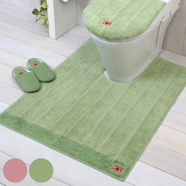 トイレマット 105×80cm 幅広ロング ロング シャンフル 北欧 おしゃれ