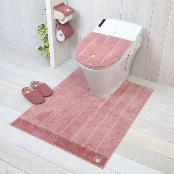 トイレマット 105×80cm 幅広ロング ロング シャンフル 北欧 おしゃれ