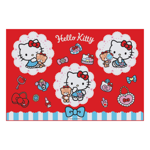 スケーター レジャーシート ハローキティ おしゃれガール 一人用 60