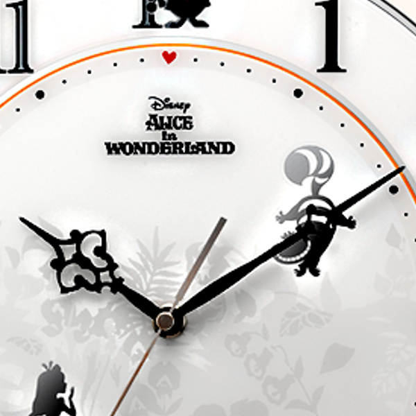 掛け時計 アリス 電波時計 時計 壁掛け時計 不思議の国のアリス
