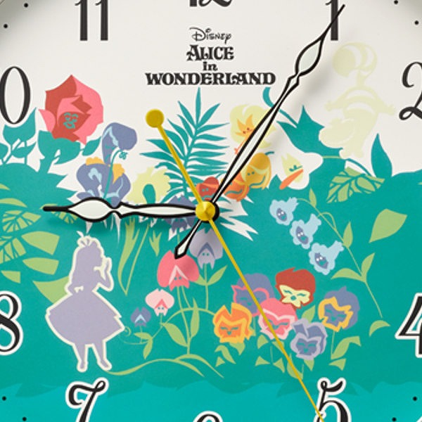 掛け時計 アリス 時計 壁掛け時計 不思議の国のアリス （ クオーツ時計
