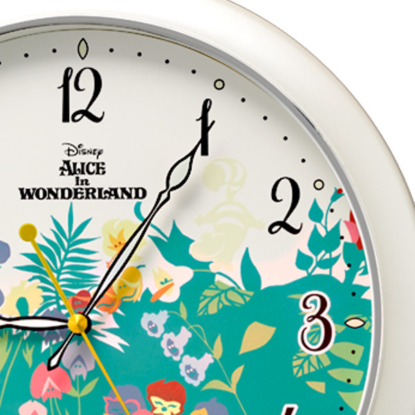 掛け時計 アリス 時計 壁掛け時計 不思議の国のアリス （ クオーツ時計