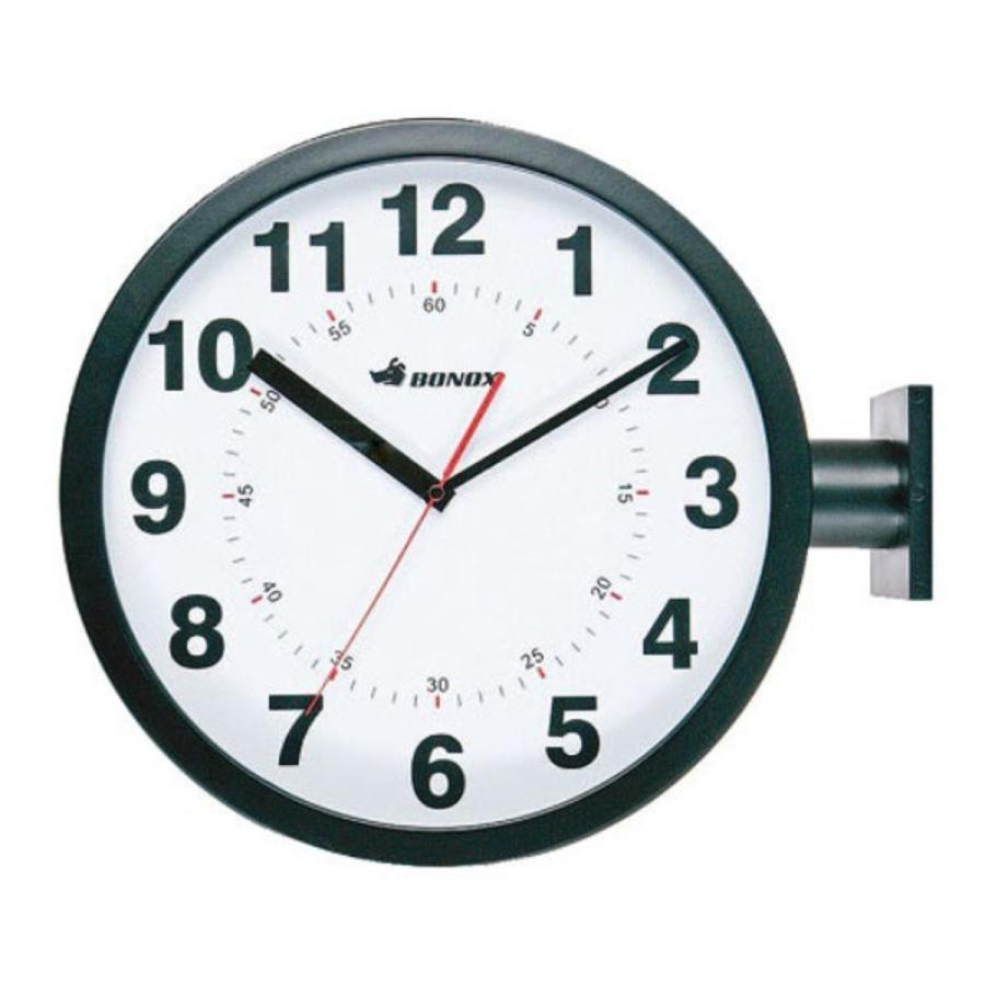 両面時計 ダルトン DULTON ダブルフェイス ウォールクロック 掛け時計 壁掛け 時計 置き時計 （ 壁掛け時計 掛時計 アナログ ）｜livingut｜02