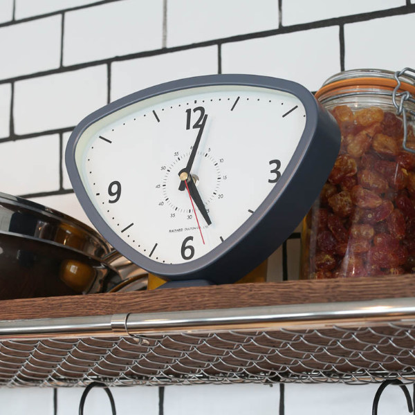 置き時計 ダルトン DULTON ライナルド クロック 逆三角形 時計