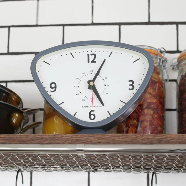 置き時計 ダルトン DULTON ライナルド クロック 逆三角形 時計