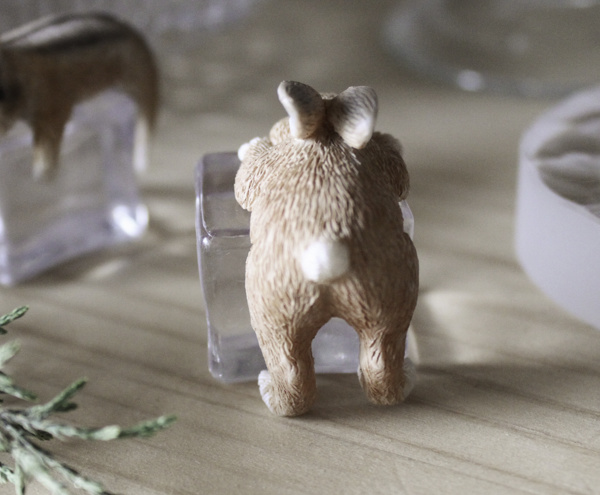 置物 ウサギ オブジェ アイスアニマル （ 小物 オーナメント 動物 雑貨