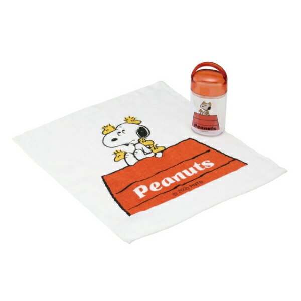 スケーター おしぼりセット おしぼり ケース PEANUTS スヌーピー