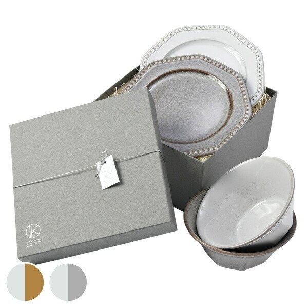 ギフトセット 食器 プレート ボウル ペアギフト Roots Colline 磁器