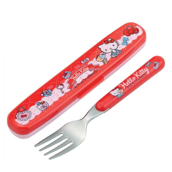 【新品】ハローキティ カトラリー 14点 非売品 2014／2016 レア 食器 スケーター 特価 フォーク ケース セット カトラリー ハローキティ