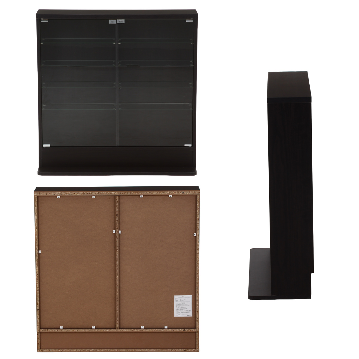 不二貿易（Fuji Boeki） コレクションケース 幅90cm ロータイプ 浅型