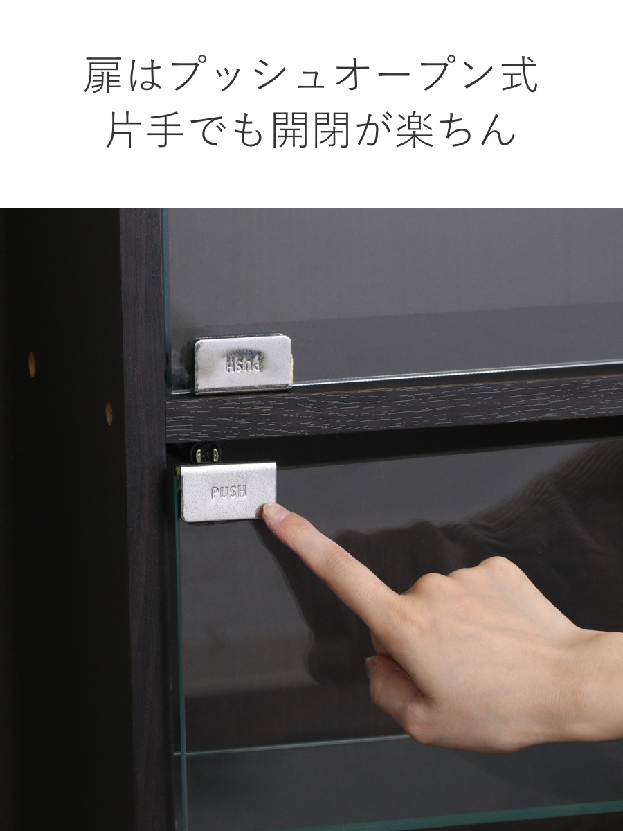 不二貿易（Fuji Boeki） コレクションケース 幅48.5cm ハイタイプ 浅型