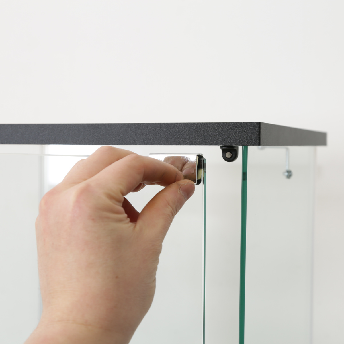 不二貿易（Fuji Boeki） コレクションケース 4段 幅42.5cm 4面ガラス