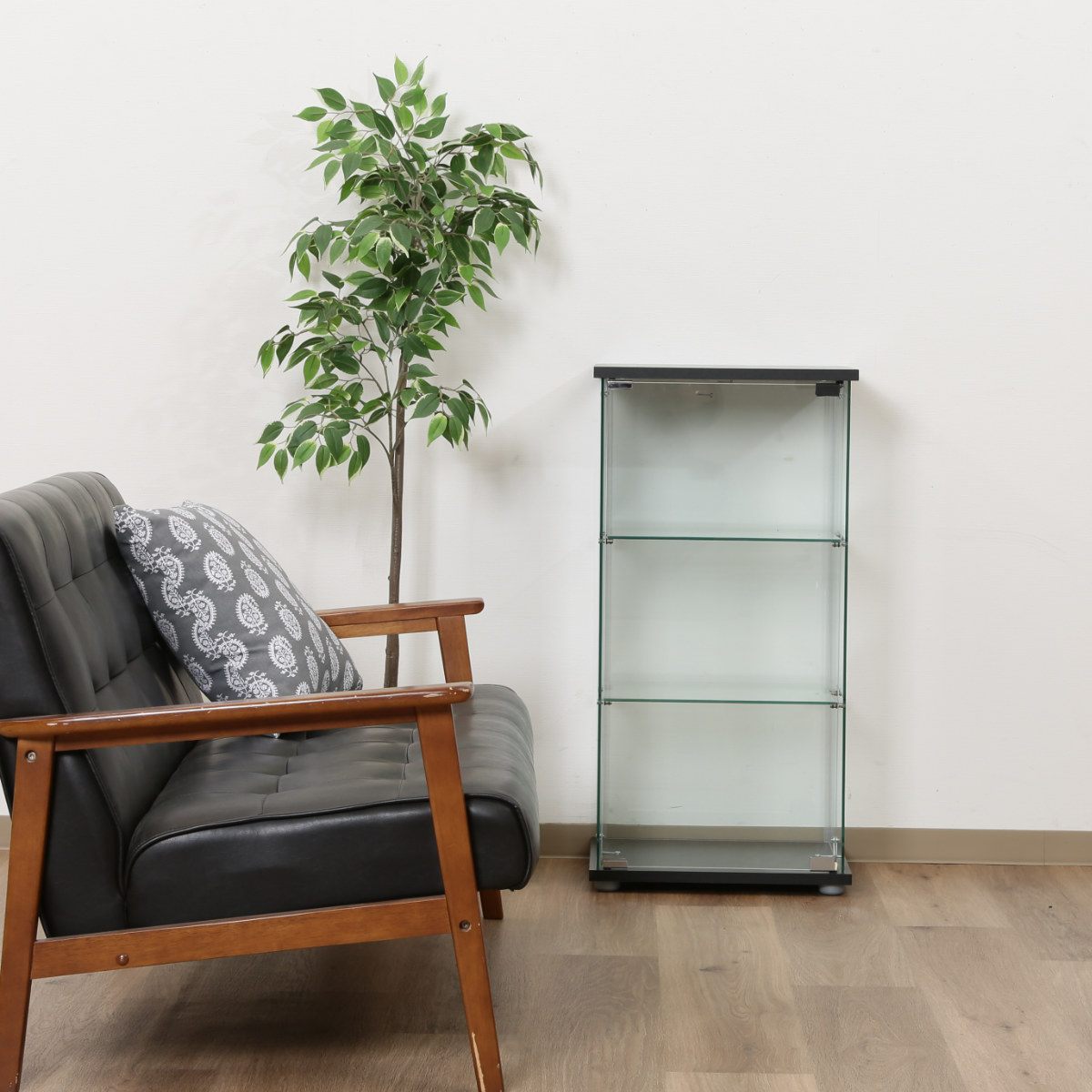 不二貿易（Fuji Boeki） コレクションケース 3段 幅42.5cm 4面ガラス