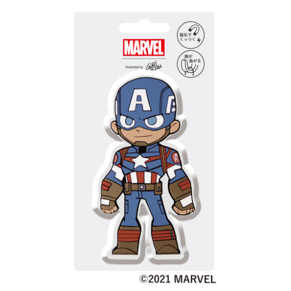 フック マグネットフック キャプテン・アメリカ MARVEL （ マグネット
