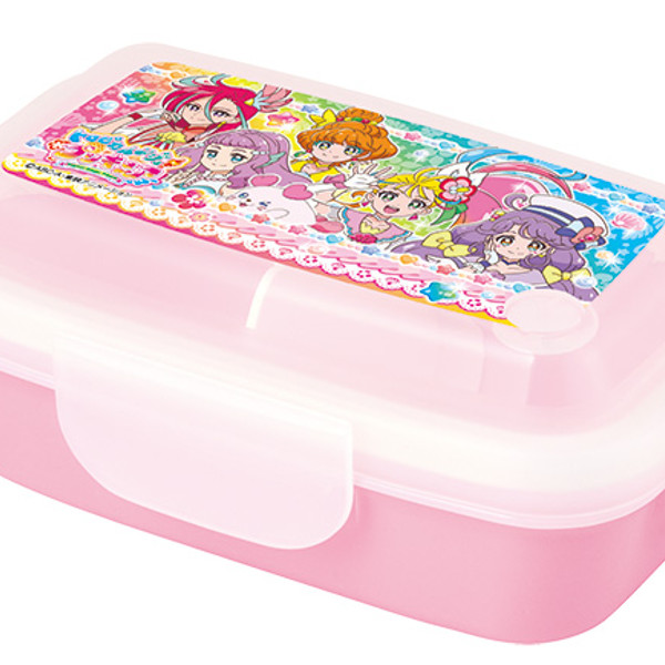 お弁当箱 トロピカル〜ジュ！プリキュア 1段 4点ロック ドームランチ