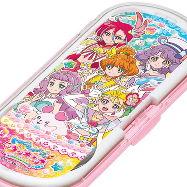 小森樹脂 トリオセット トロピカル〜ジュ！プリキュア 箸 スプーン