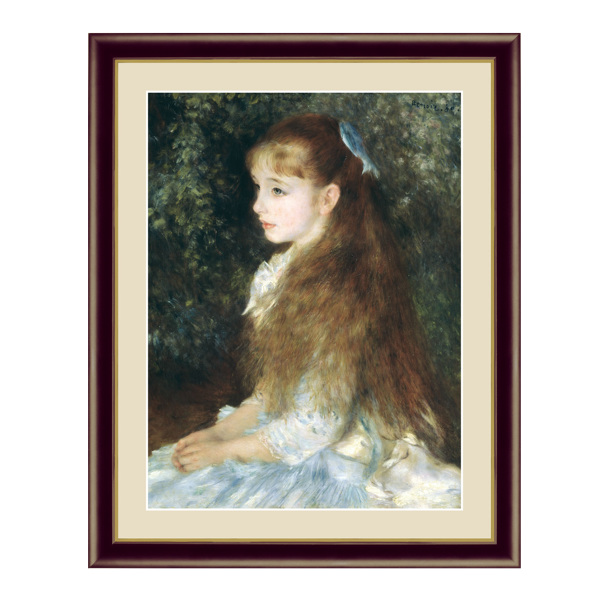 絵画 『イレーヌ・カーン・ダンヴェール嬢』 52×42cm ピエール