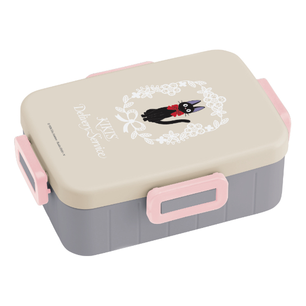 スケーター お弁当箱 1段 魔女の宅急便 ジジ レース 4点ロック 650ml