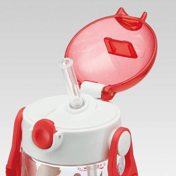 スケーター 水筒 ストロー ワンプッシュ プラスチック ハローキティ