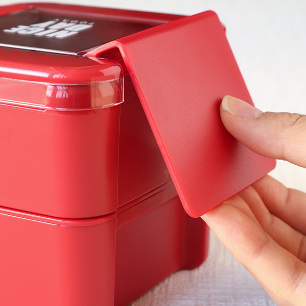 お弁当箱 2段 680ml パッキン一体式 イージーケアランチボックス お弁当箱 2段 680ml パッキン一体式 イージーケアランチボックス