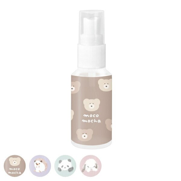携帯用スプレーボトル 30ml モコモカ アルコール対応 エチケット 消毒