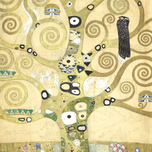絵画 『生命の樹』 52×42cm グスタフ・クリムト 額入り 巧芸画