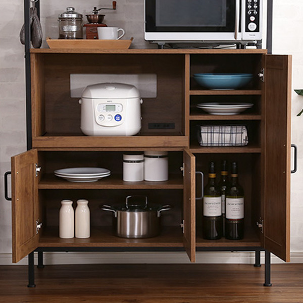 ホームテイスト（HOME taste） 食器棚 幅93.5cm カップボード