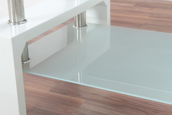 不二貿易（Fuji Boeki） センターテーブル 幅100cm ガラス テーブル