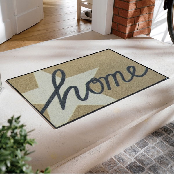 玄関マット 50×75cm 厚さ 6mm 屋内兼用 wash＋dry Home Star （ 屋外 屋内 兼用 薄型 洗える キッチン ラグ ドアマット 滑り止め おしゃれ ） | AOpen | 09